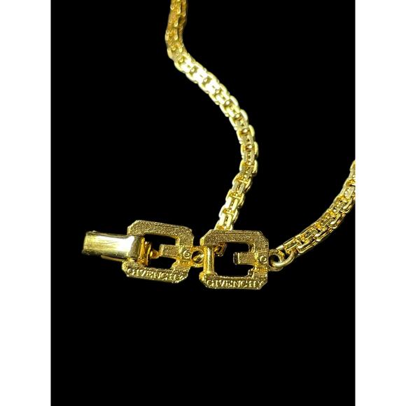 Givenchy GG Gold Plated Chain Bracelet 7.5 in New with Tag COA - Picture 6 of 8